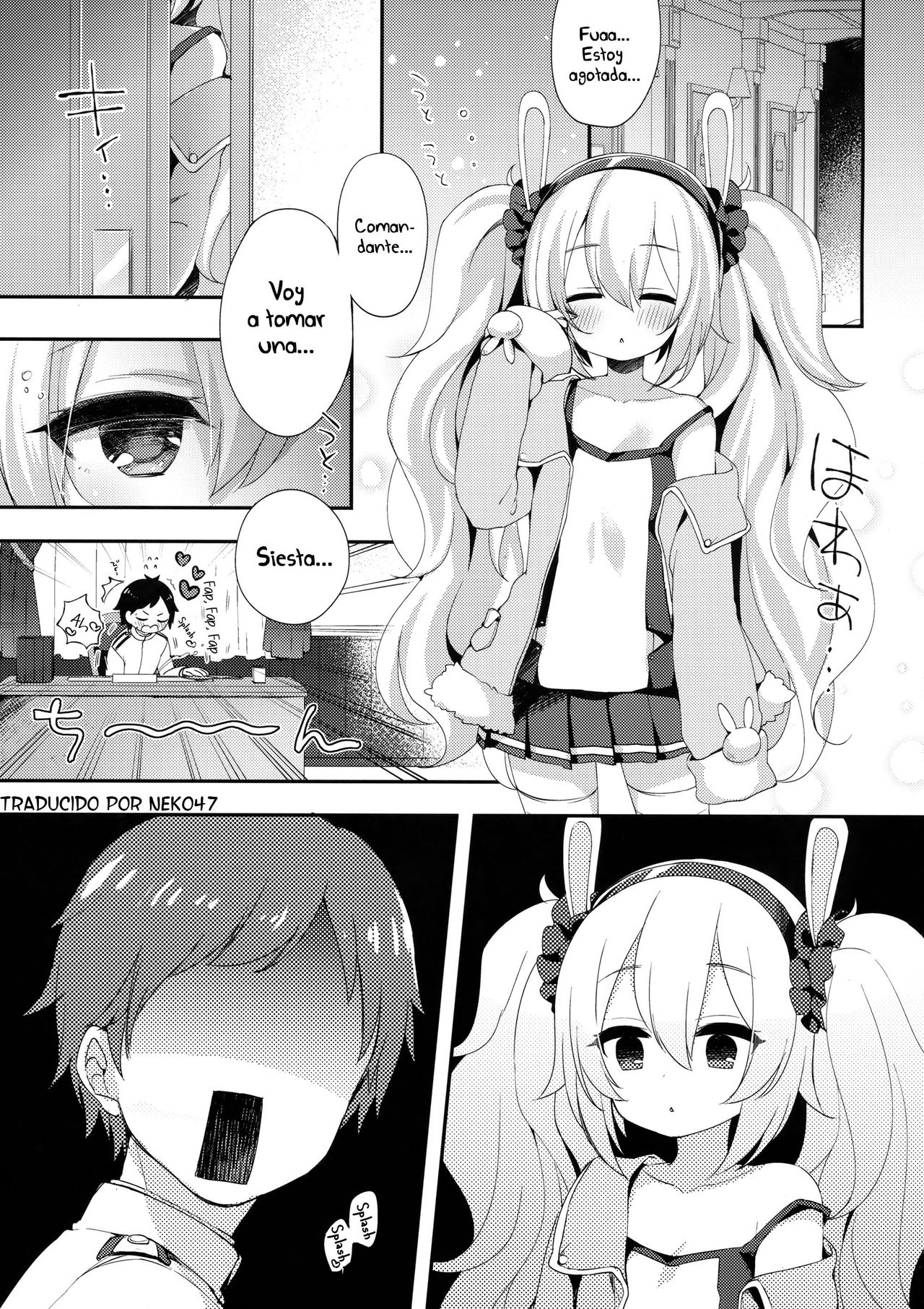 Shikikan, Laffey to… suru? | Comandante, ¿Quieres...Hacerlo conmigo? page 4 full