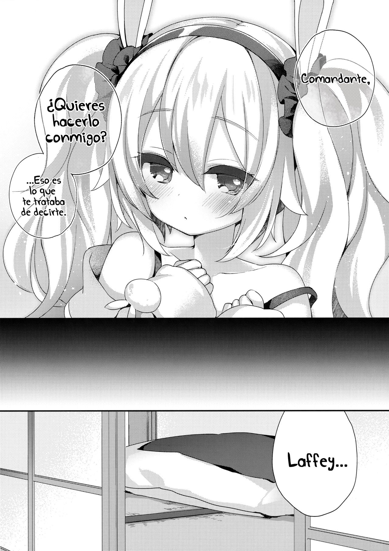 Shikikan, Laffey to… suru? | Comandante, ¿Quieres...Hacerlo conmigo? page 7 full