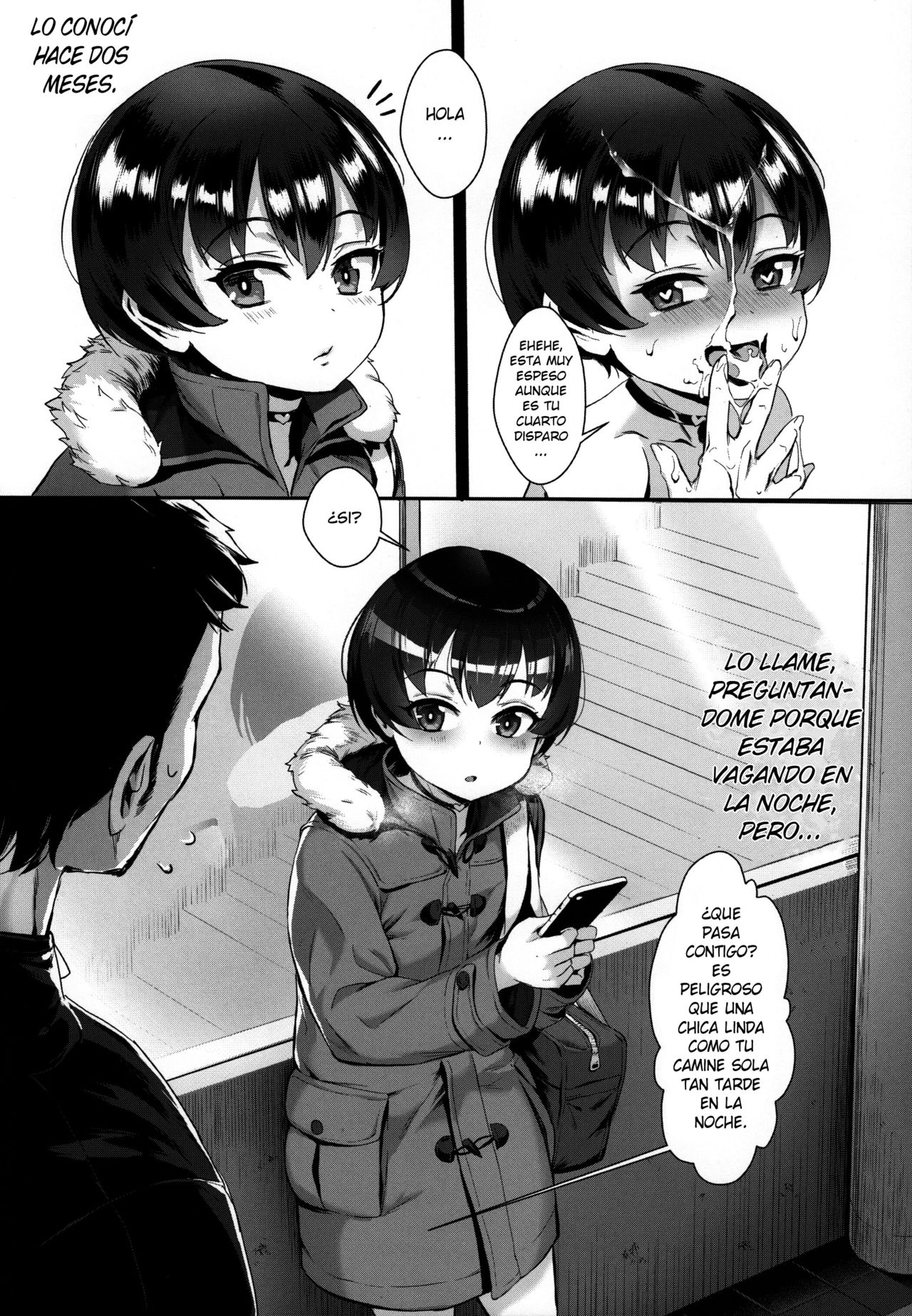 Inran Shounen "Nazo no Bitch Shota to Ossan no Monogatari" page 9 full