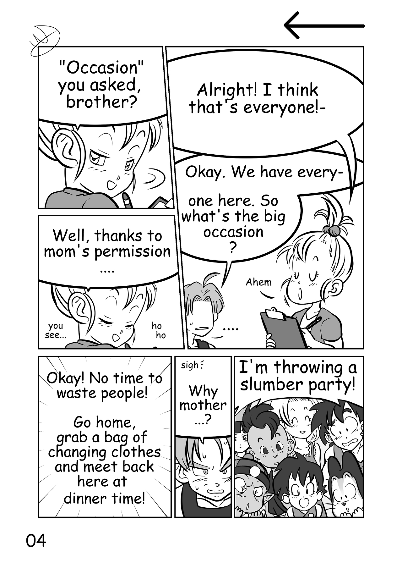 Sleepover Fun page 6 full