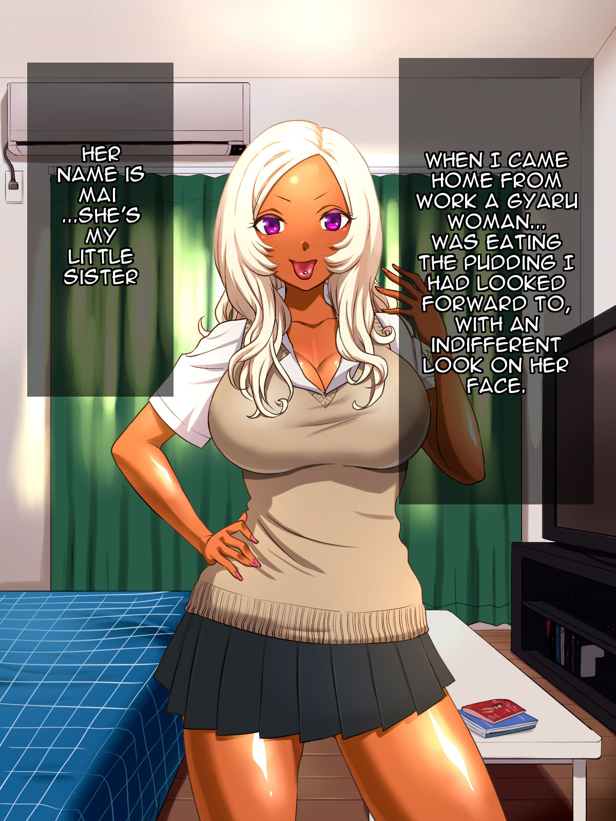 Kuro Gal Bitch My Sister | My Black Gyaru Slut Sister page 3 full
