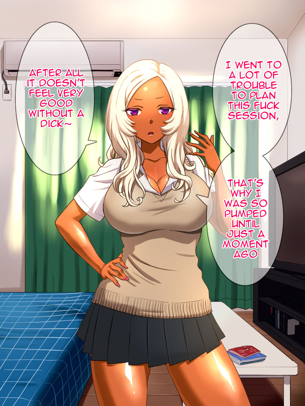 Kuro Gal Bitch My Sister | My Black Gyaru Slut Sister page 6 full