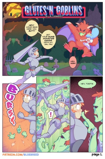 Glutes'N Goblins cover