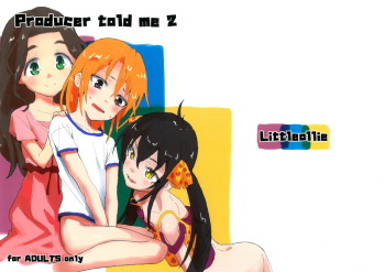 Producer told me 2 cover