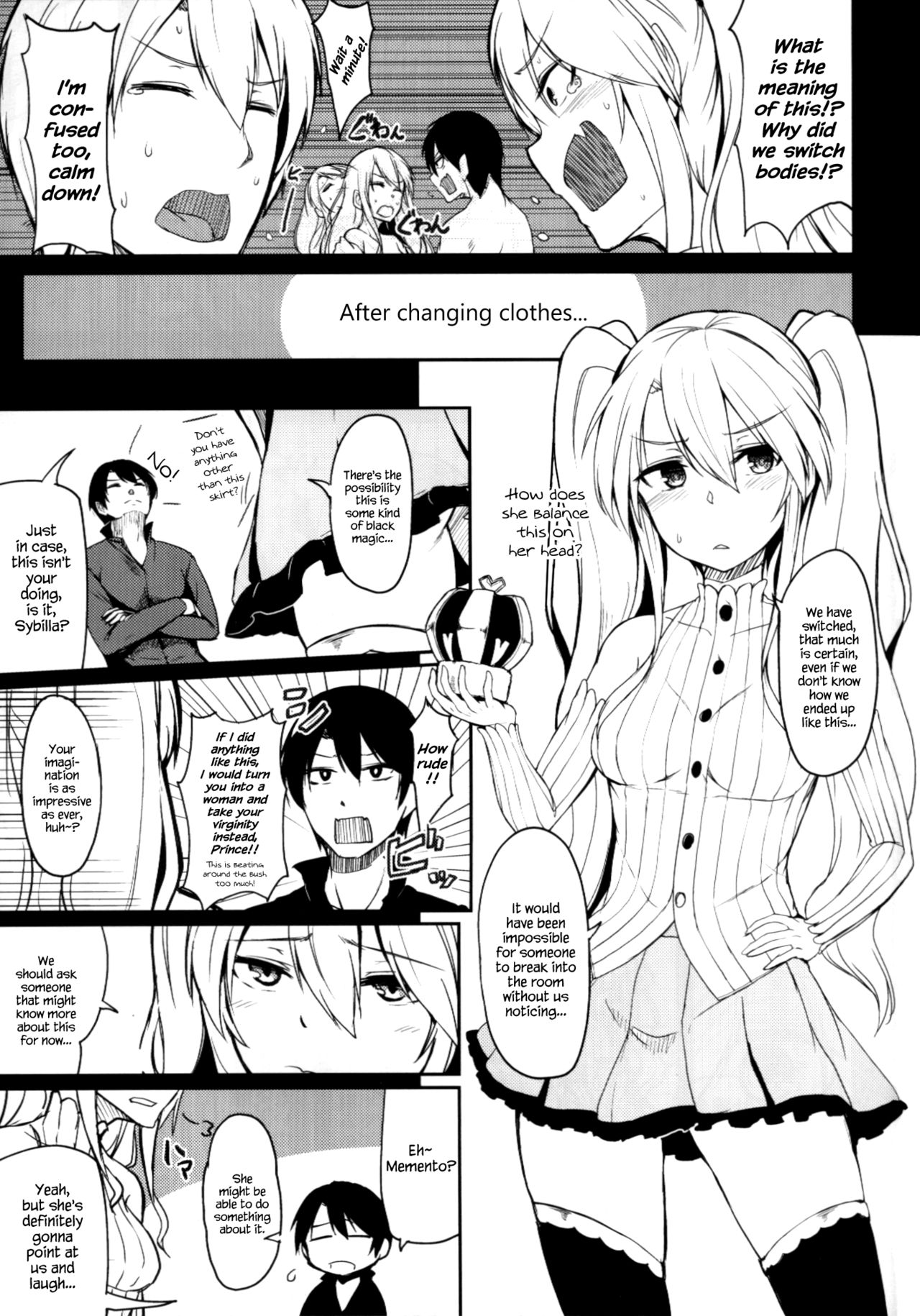 Change Prince &amp; Princess page 4 full