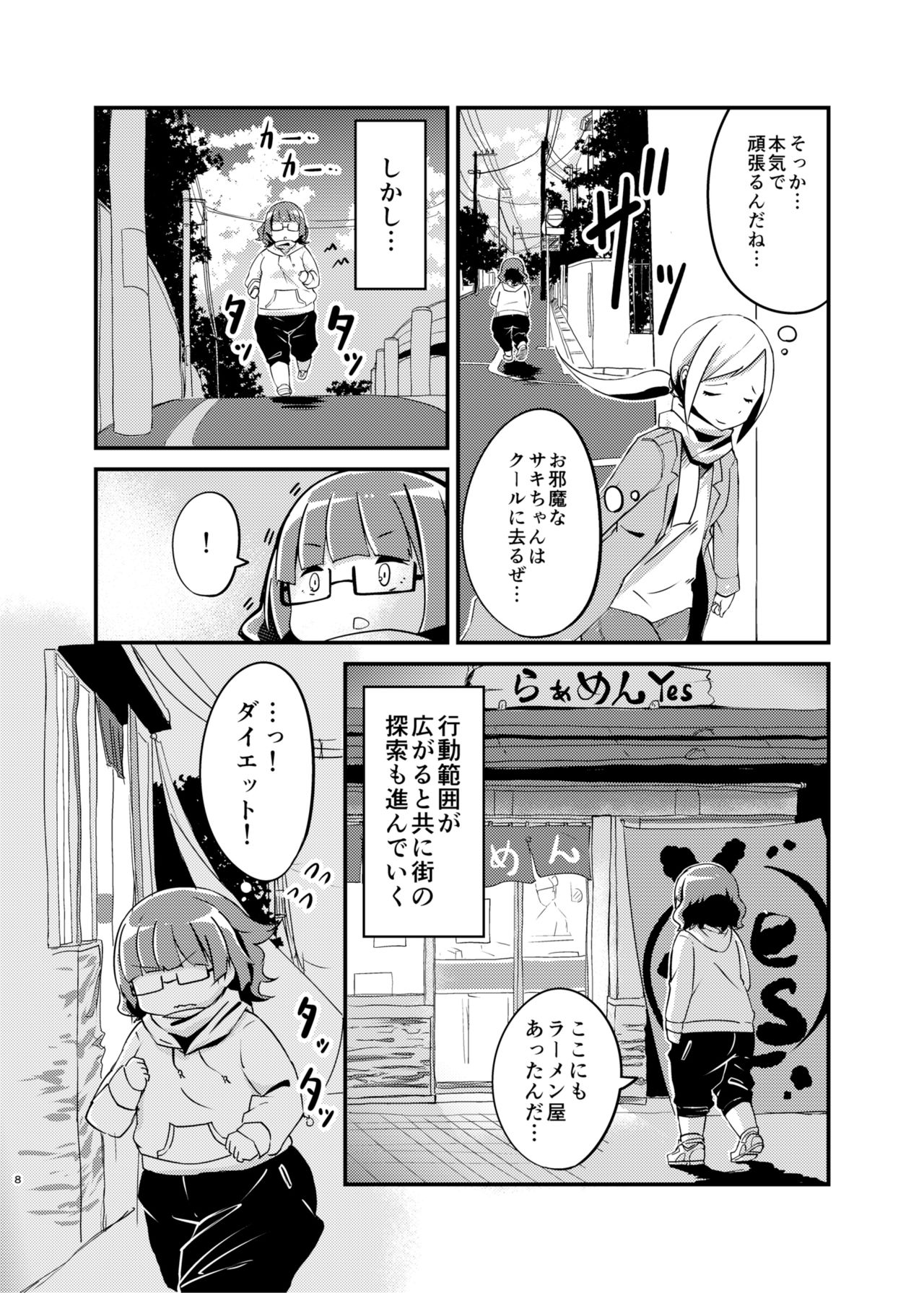 Diet wa Oyatsu no Ato de page 7 full