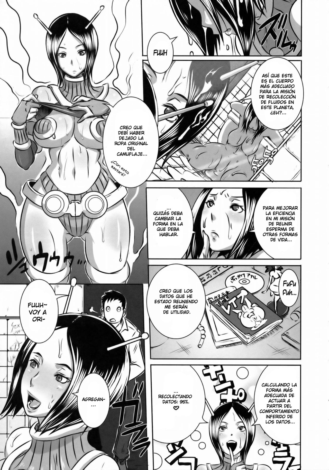 SEXUAL ALIEN! Benjo no Megami wa Uchuujin! | ALIEN SEXUAL! La diosa del baño es un Alien! page 4 full