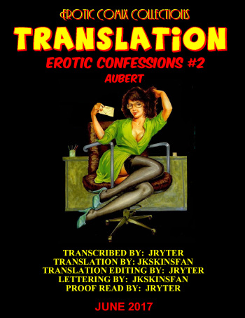 EROTIC CONFESSIONS #2 BY AUBERT - A JKSKINSFAN TRANSLATION cover