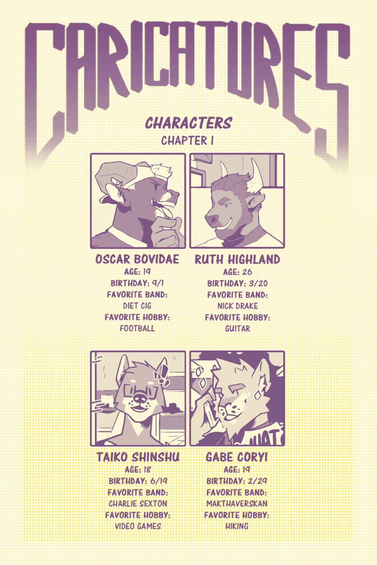 Caricatures page 2 full