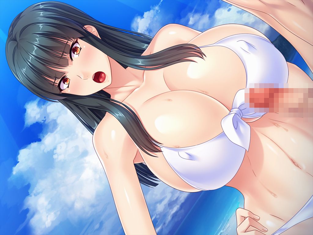 Bakunyuu Mizugi Hitozuma o Beach de Dekachin Nanpa ~Kimajimebutte Shiburu no ni Hameru to Ikimakuru Maso Mesu o Haramase Onaho ni Shitsukeru Natsu~ page 3 full
