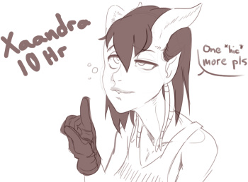 Xaandra 10hr cover