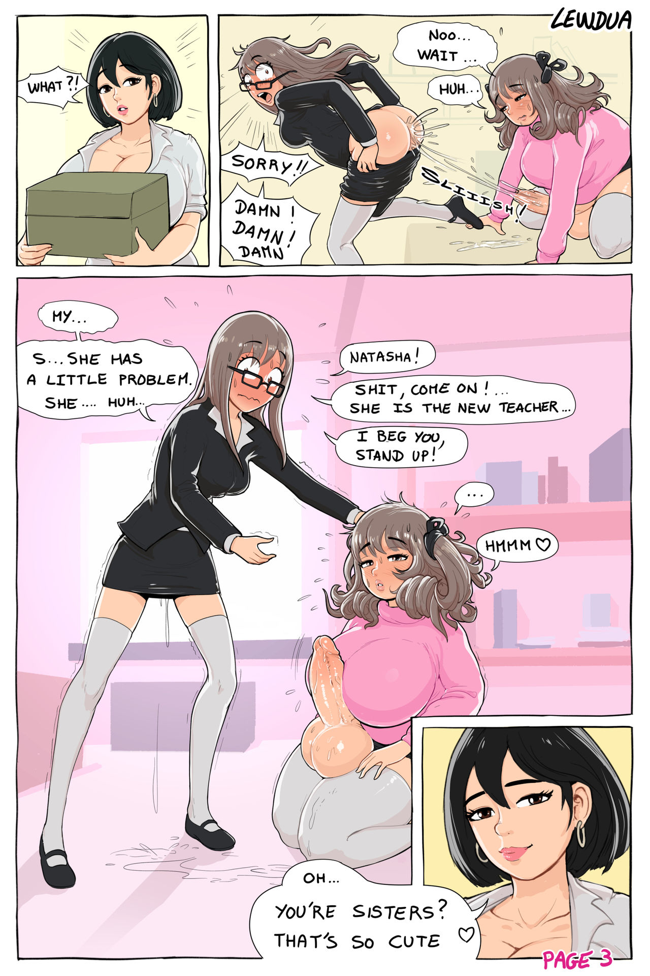 Karen, Natasha and Miss Rosewood page 3 full
