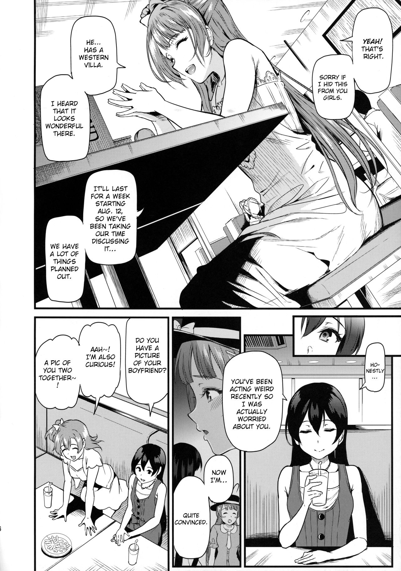 Joshidaisei Minami Kotori no YariCir Jikenbo Case.3  | College Girl Kotori Minami's Hookup Circle Files Case #3 page 5 full