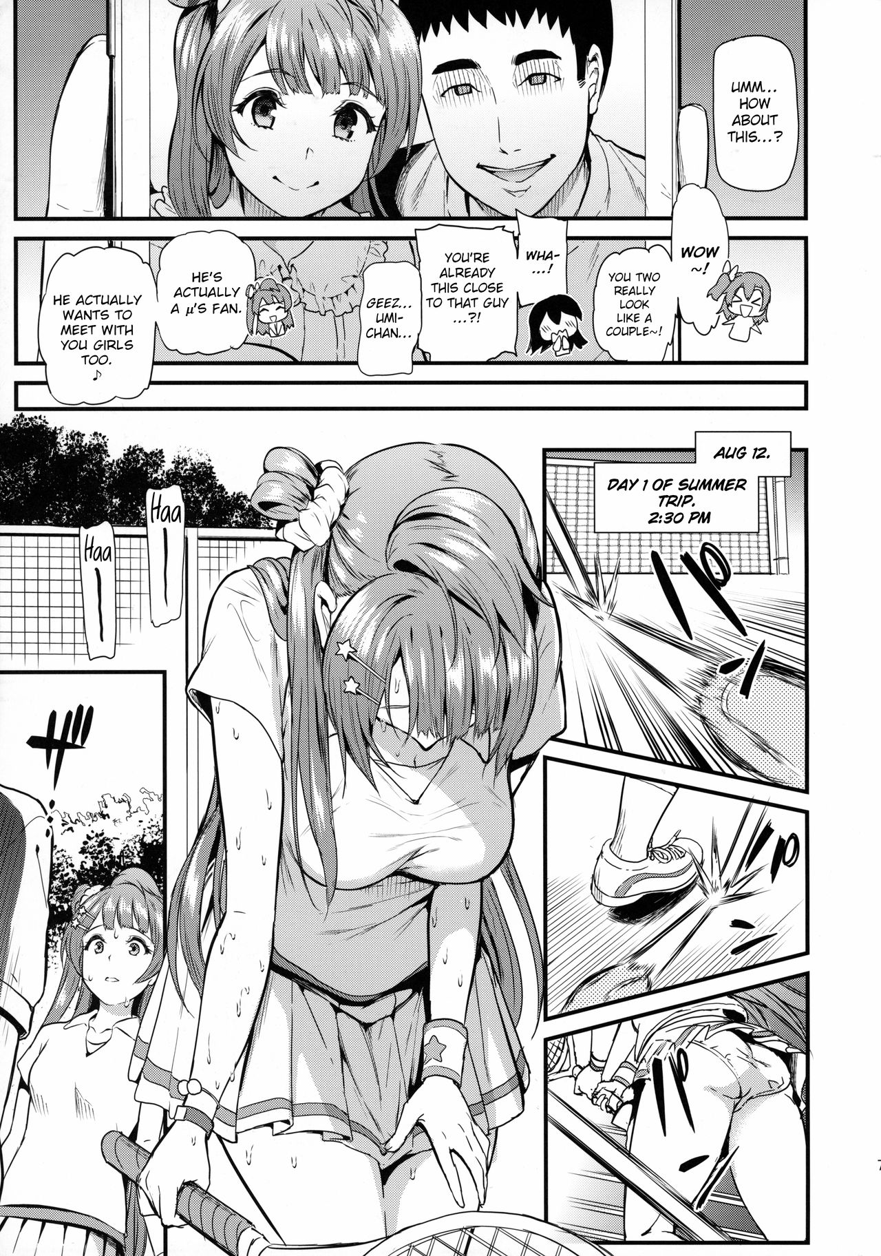 Joshidaisei Minami Kotori no YariCir Jikenbo Case.3  | College Girl Kotori Minami's Hookup Circle Files Case #3 page 6 full