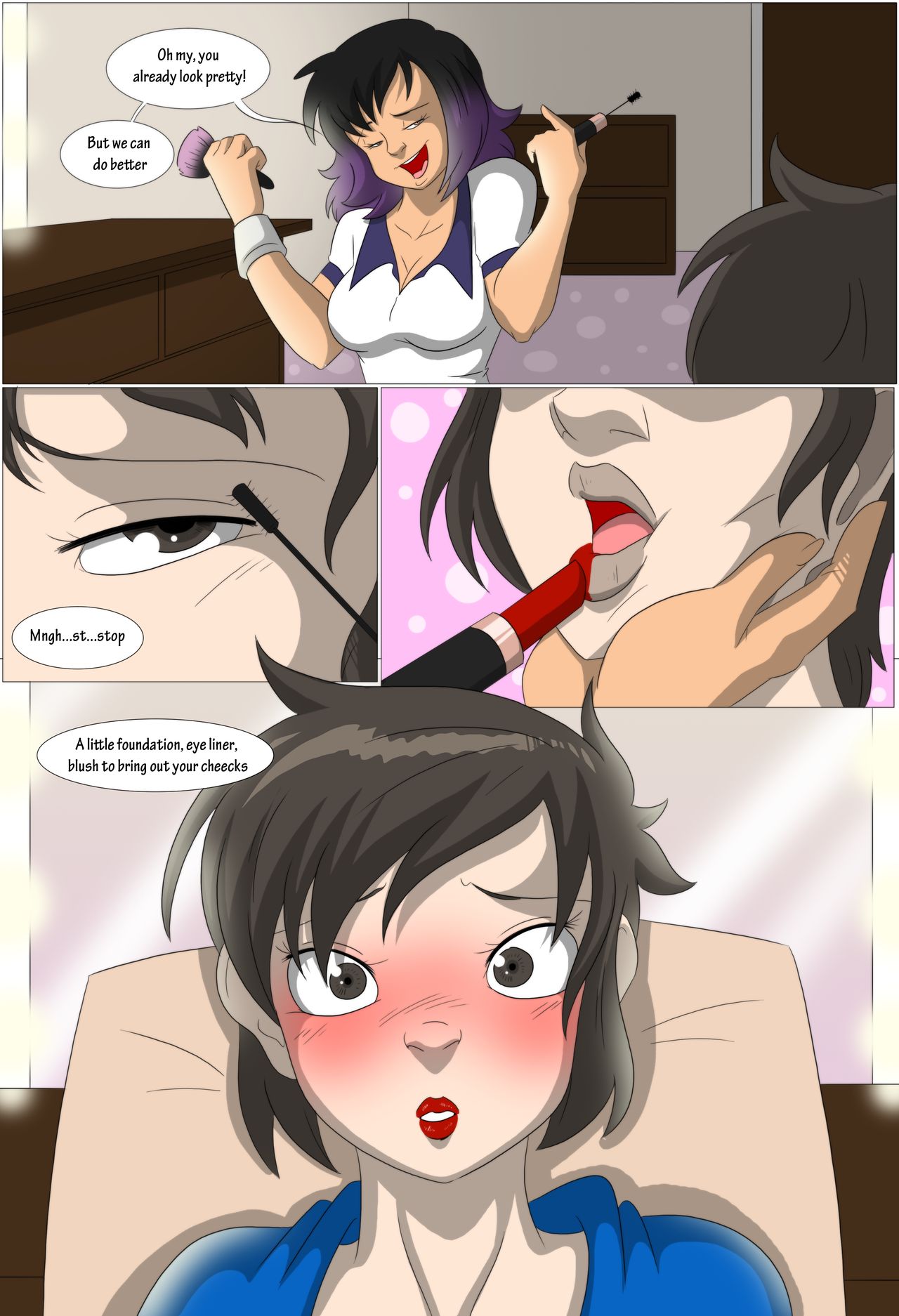 Getting into Character page 8 full
