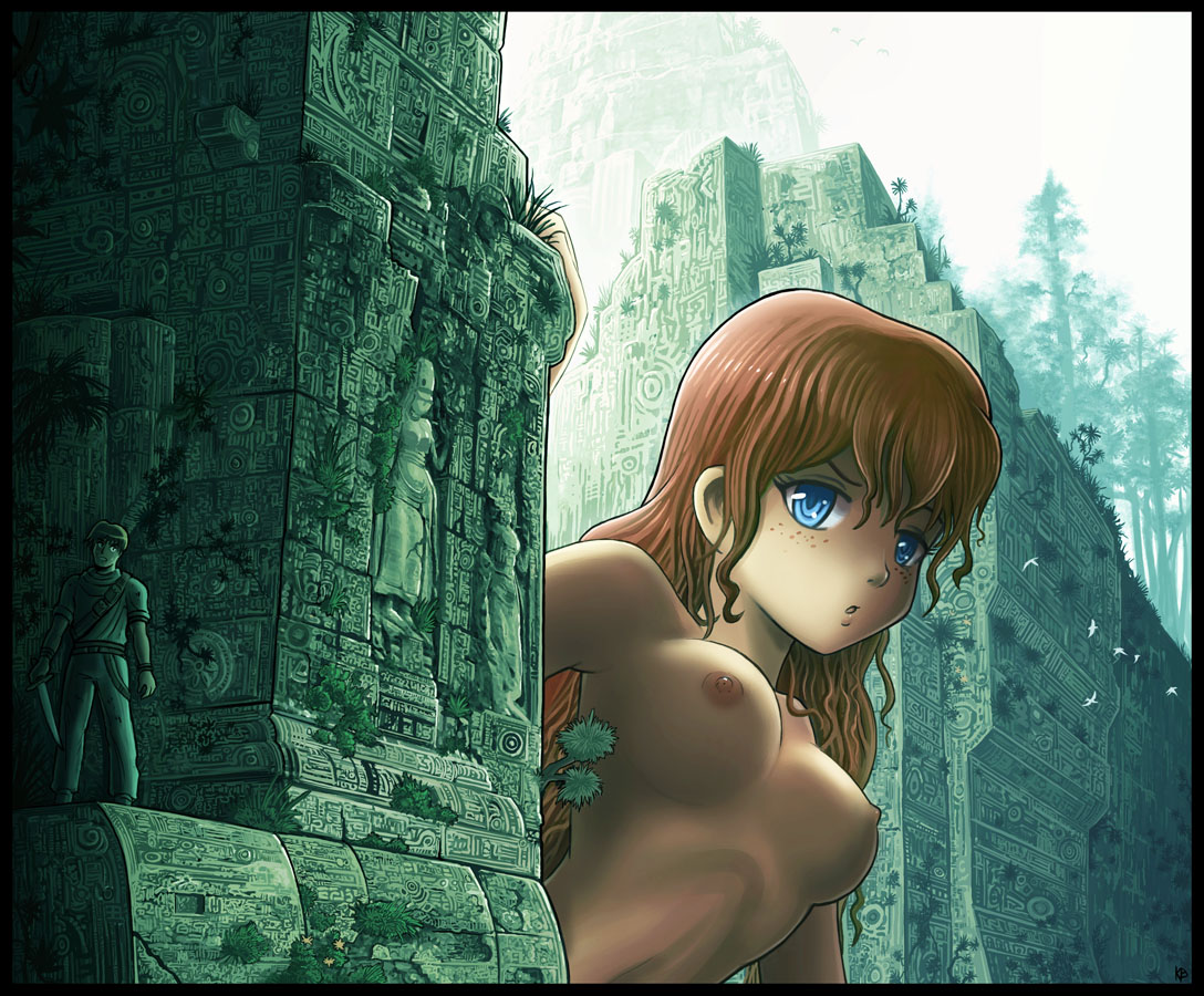Girls and Ruins page 9 full