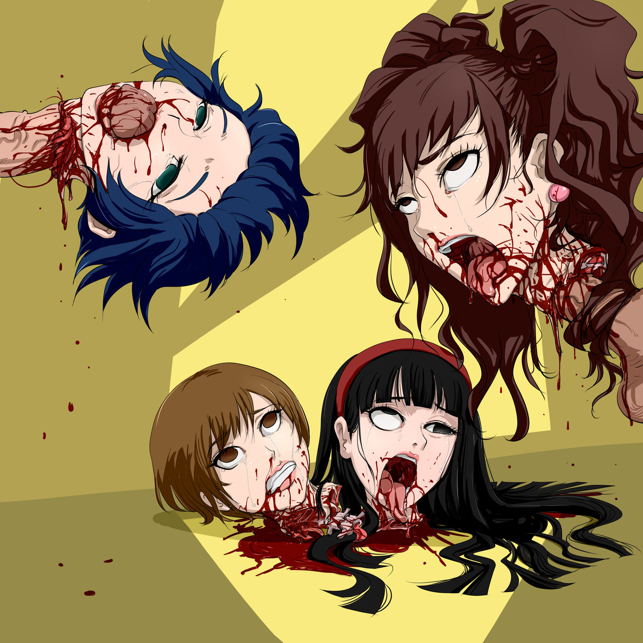 Persona4 - Head Rape 女神异闻录女角首奸 page 5 full