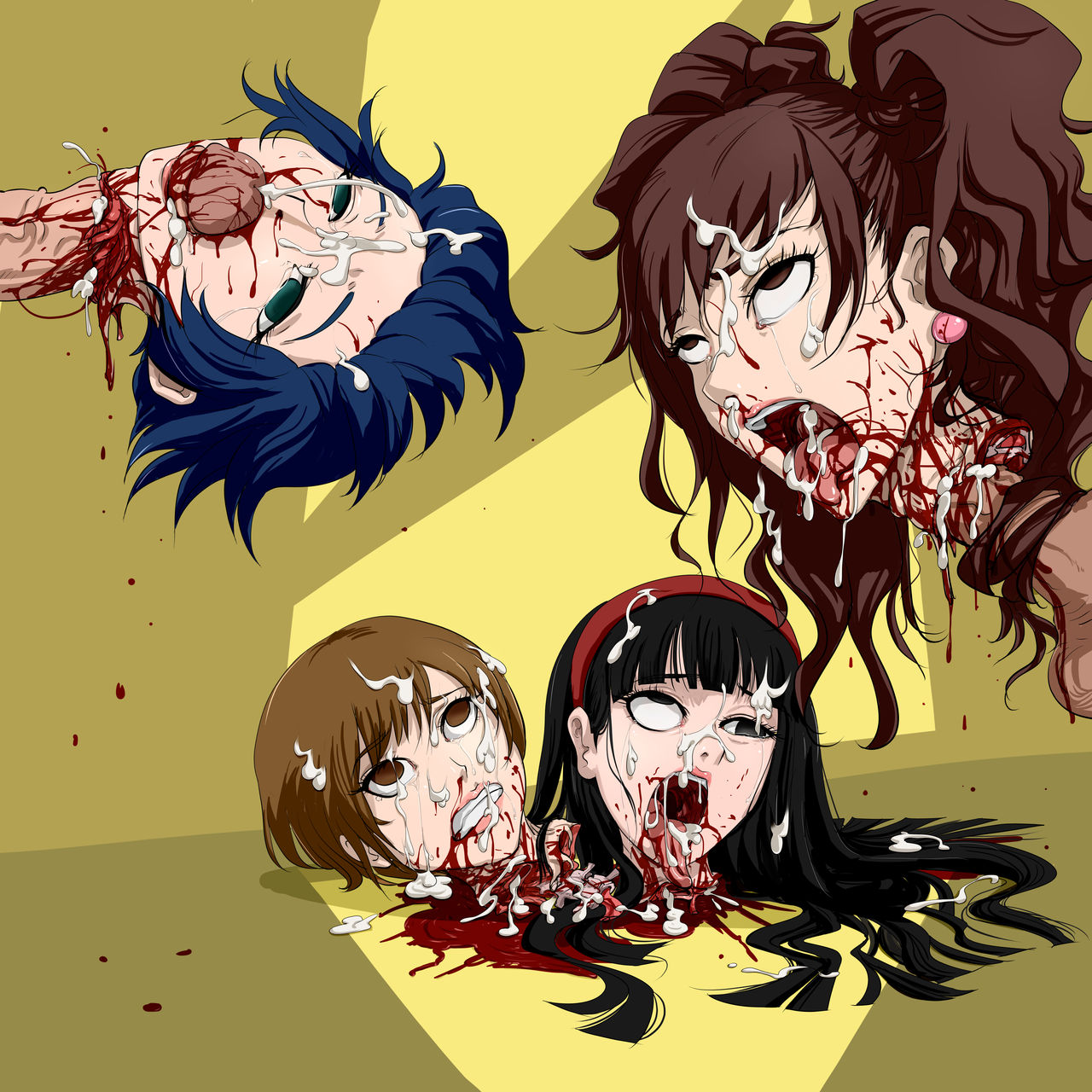 Persona4 - Head Rape 女神异闻录女角首奸 page 6 full