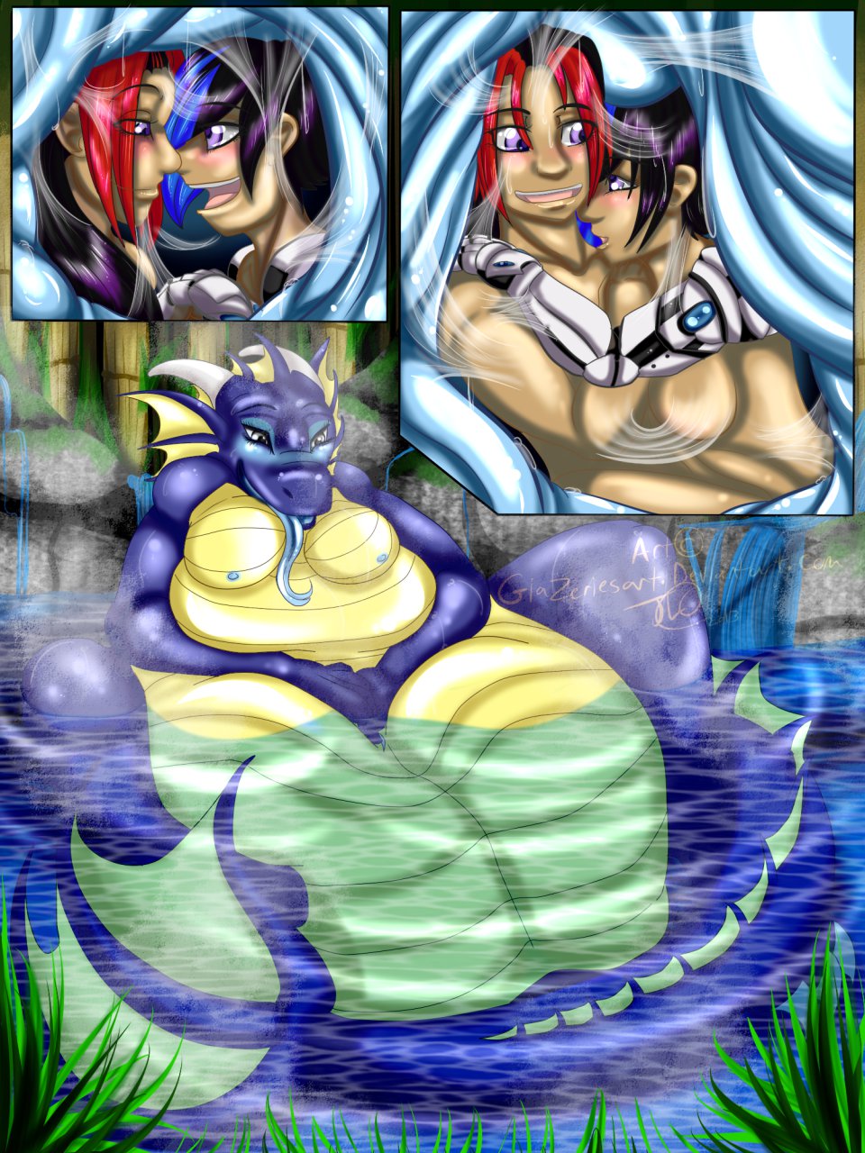 Steamy Hot Springs by Umiriko page 3 full