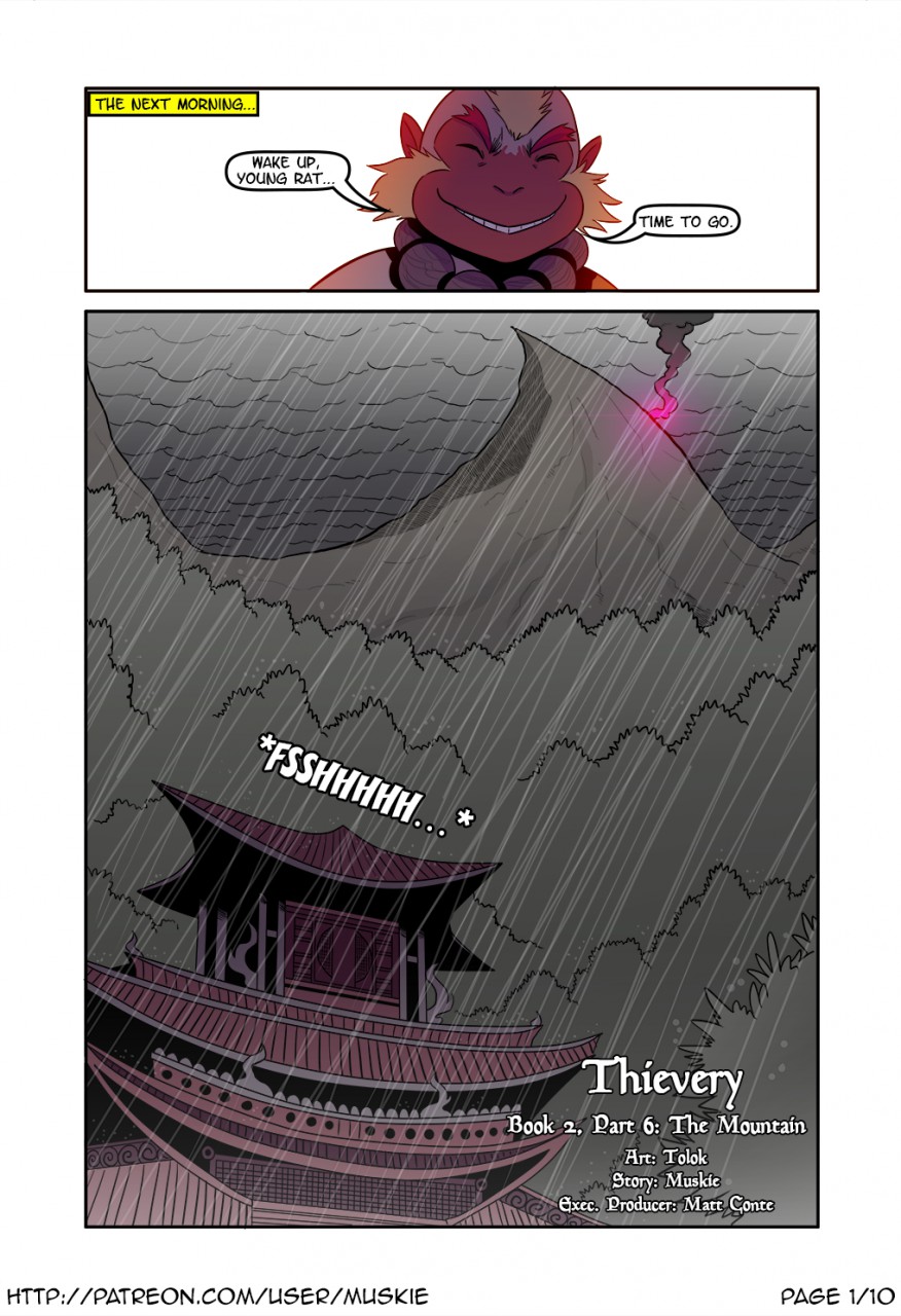 Thievery Book 2, Part 6 - The mountain page 1 full