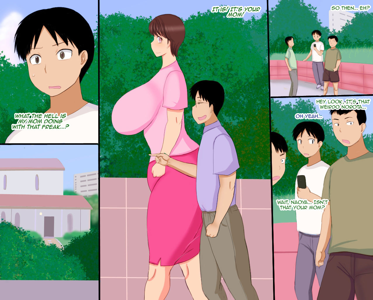 Eroge Chara ni Natta Mama | Mom became a porn game character page 4 full