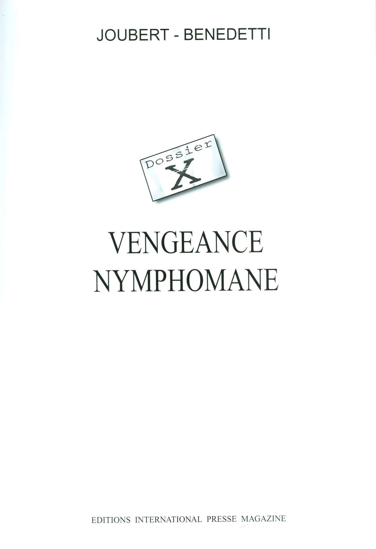 Dossier X : Vengeance Nymphomane page 2 full