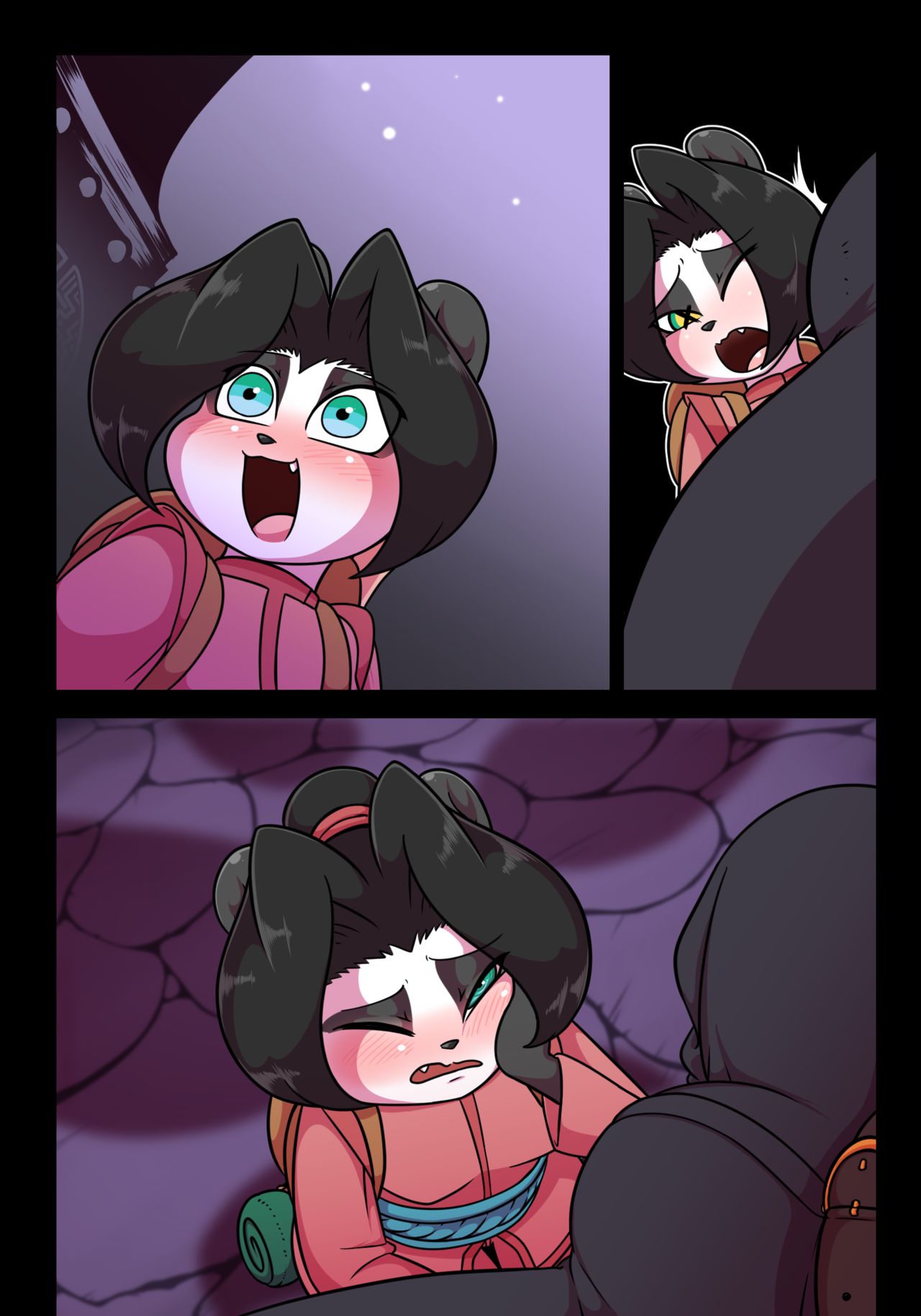 Wherewolf - Story of the town panda and the country panda page 3 full