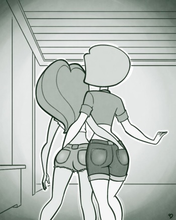 - Kim Possible - Kim and Ann cover