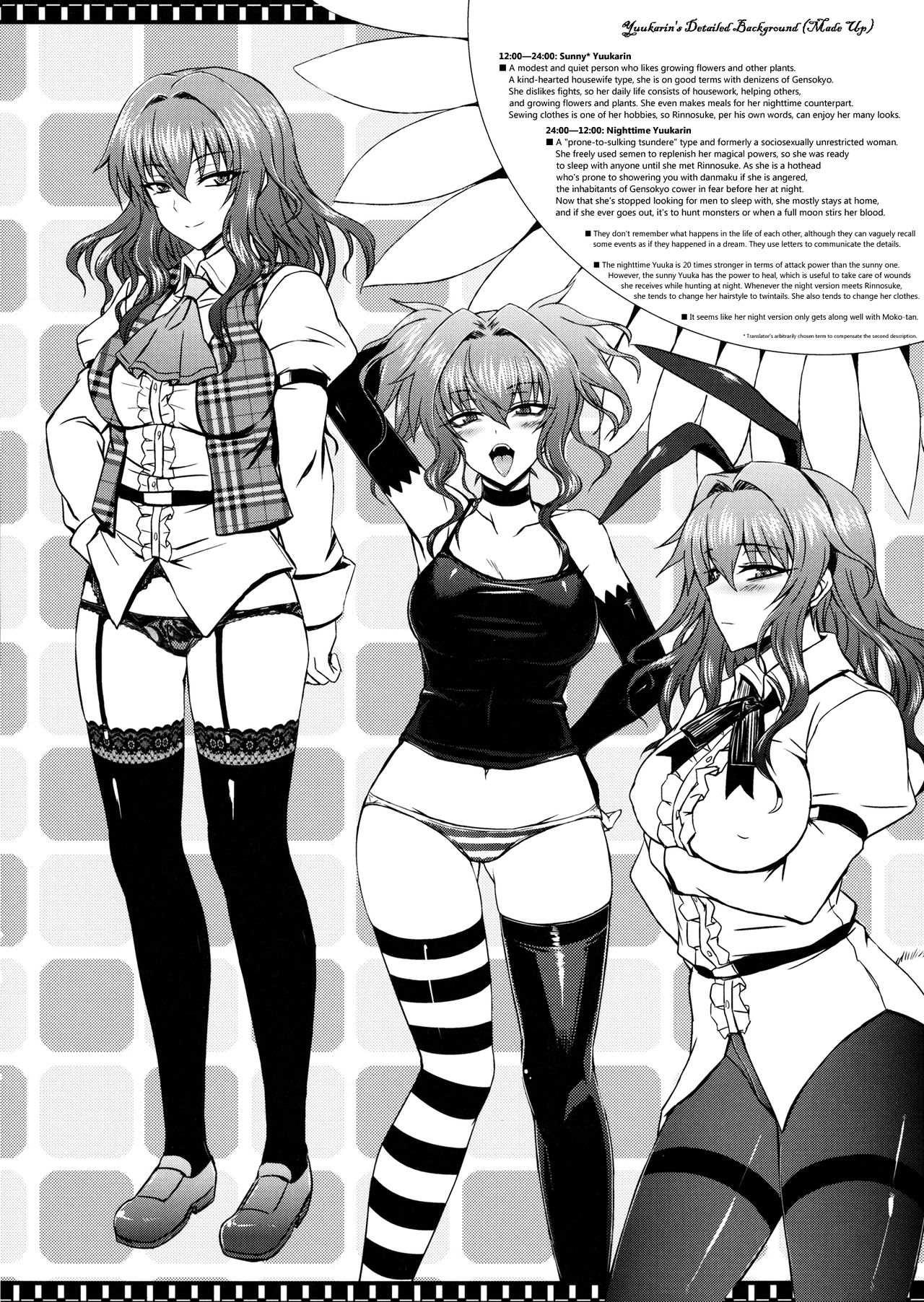 Yuukarin to Ashi Bakari no Doujin  A Doujin of Nothing but YuukaRin and Feet page 3 full