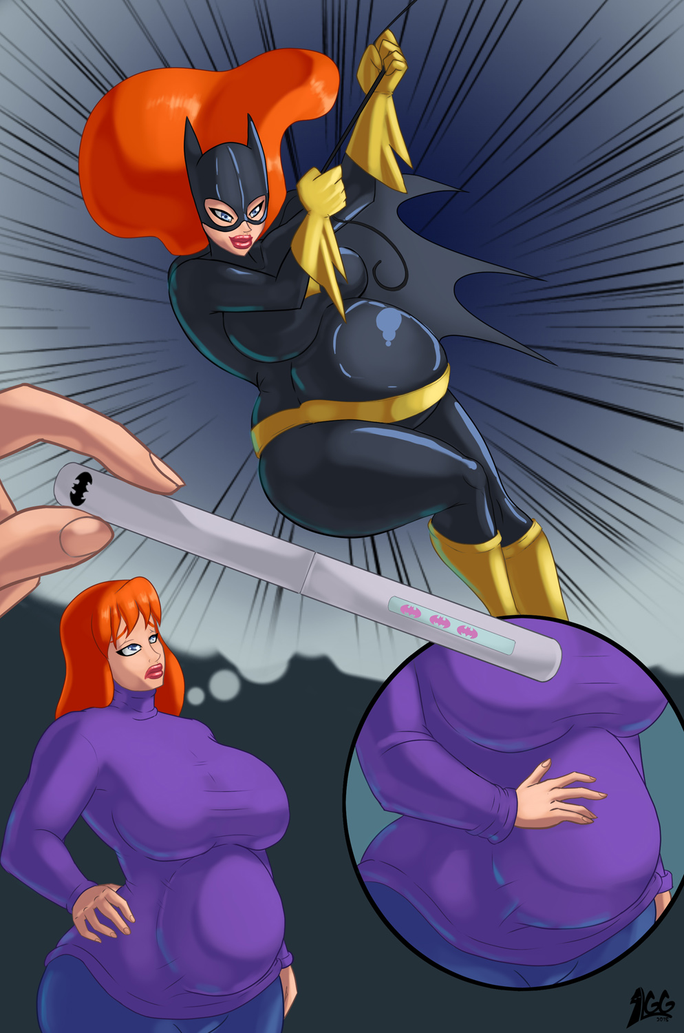 Batman Impregnates All The Girls page 2 full