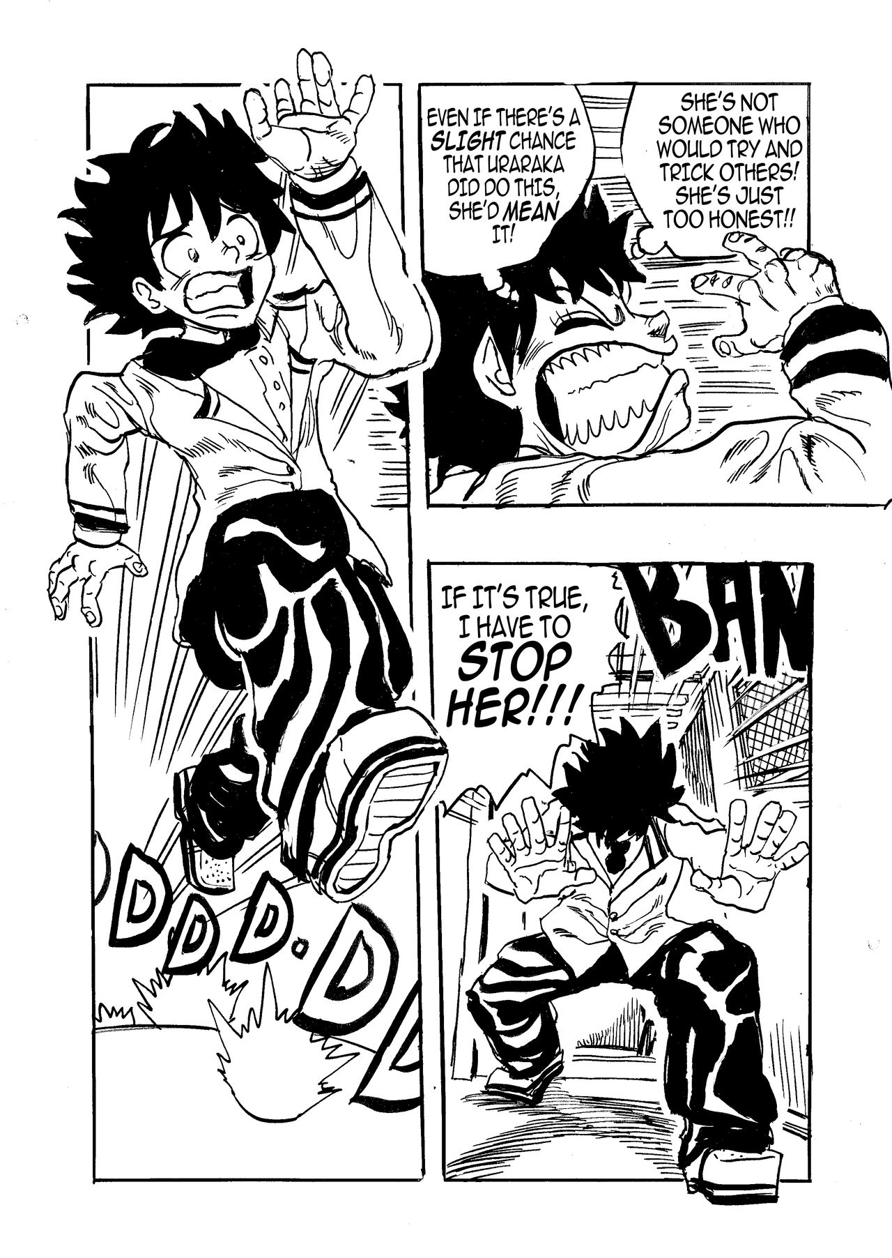 Uraraka's Shyururu page 10 full