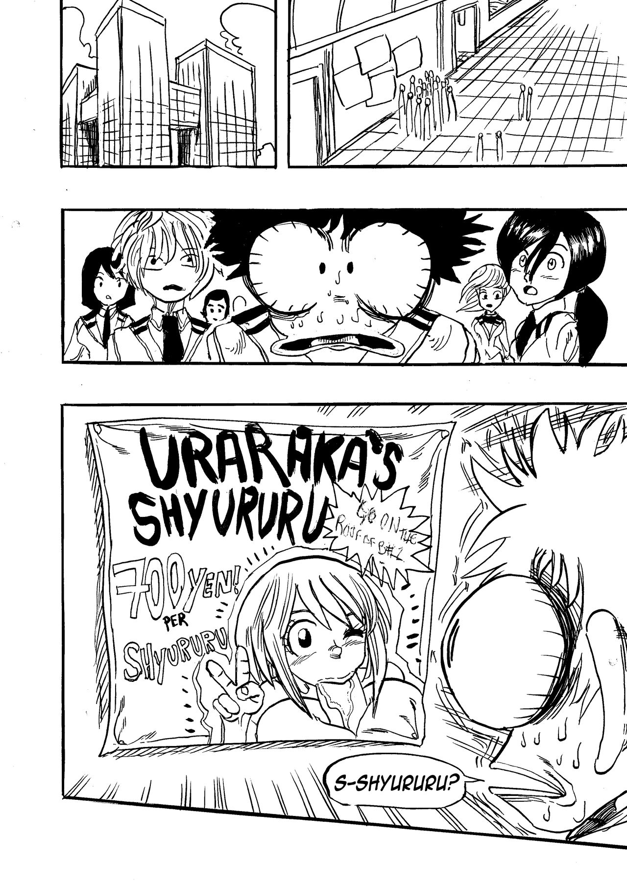 Uraraka's Shyururu page 8 full
