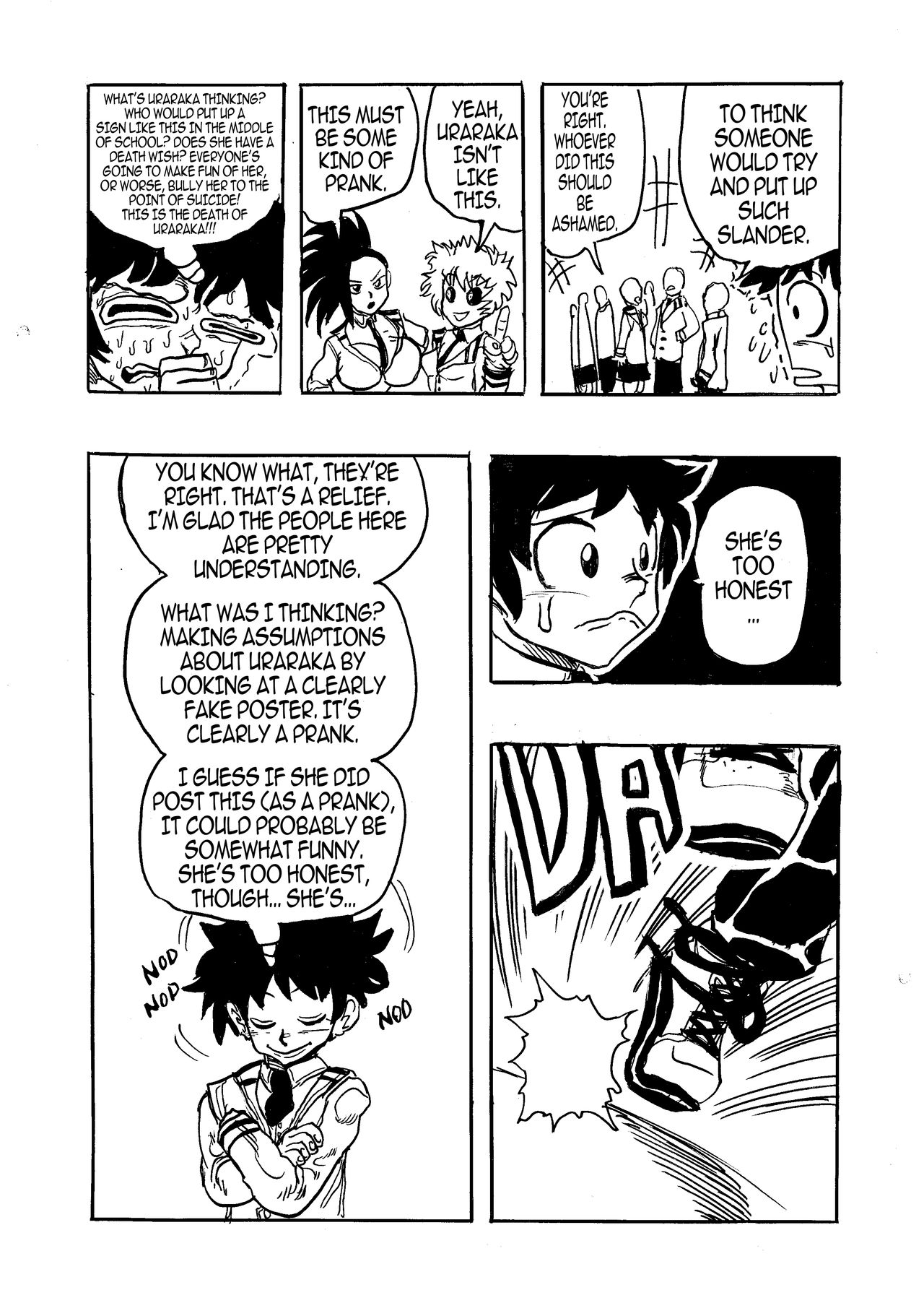 Uraraka's Shyururu page 9 full