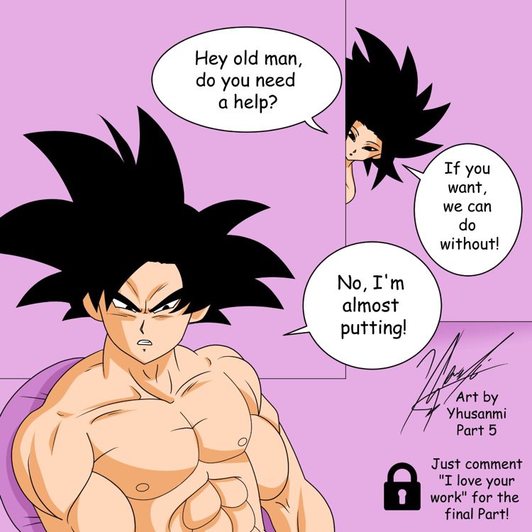 Ultra Ecchi Caulifla page 6 full