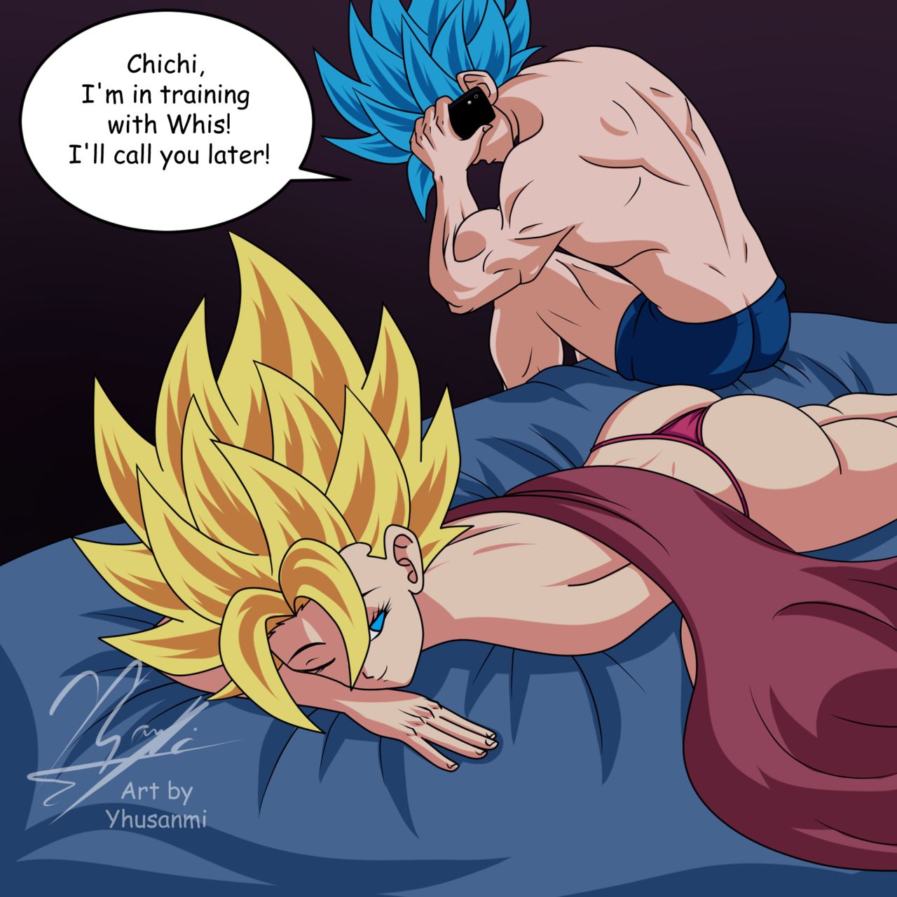 Ultra Ecchi Caulifla page 9 full