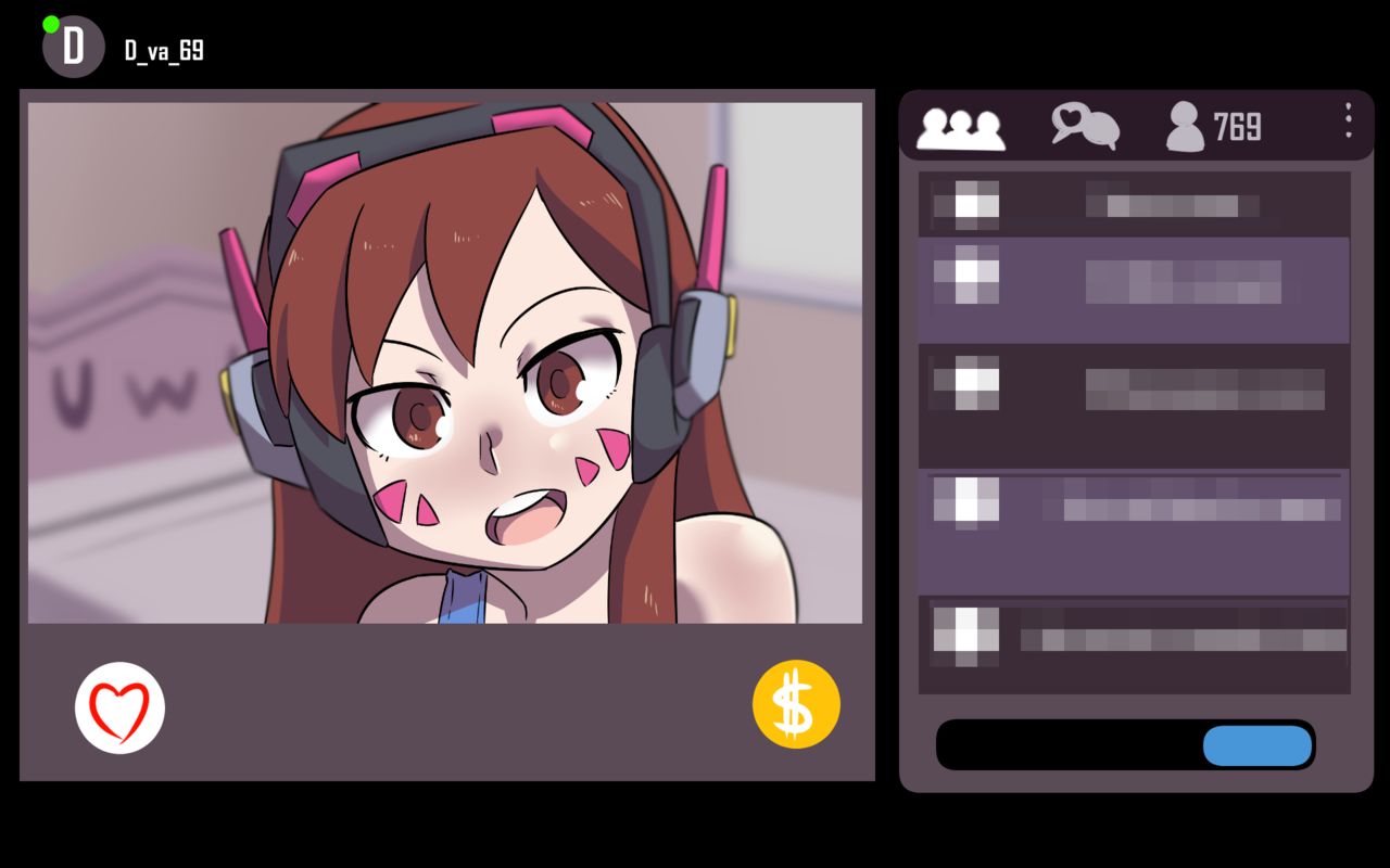 D.va webcamgirl page 1 full