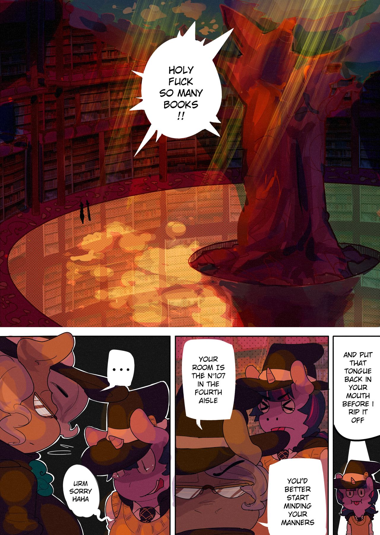 Pony ★ Academy, CH01 First Class Day page 5 full