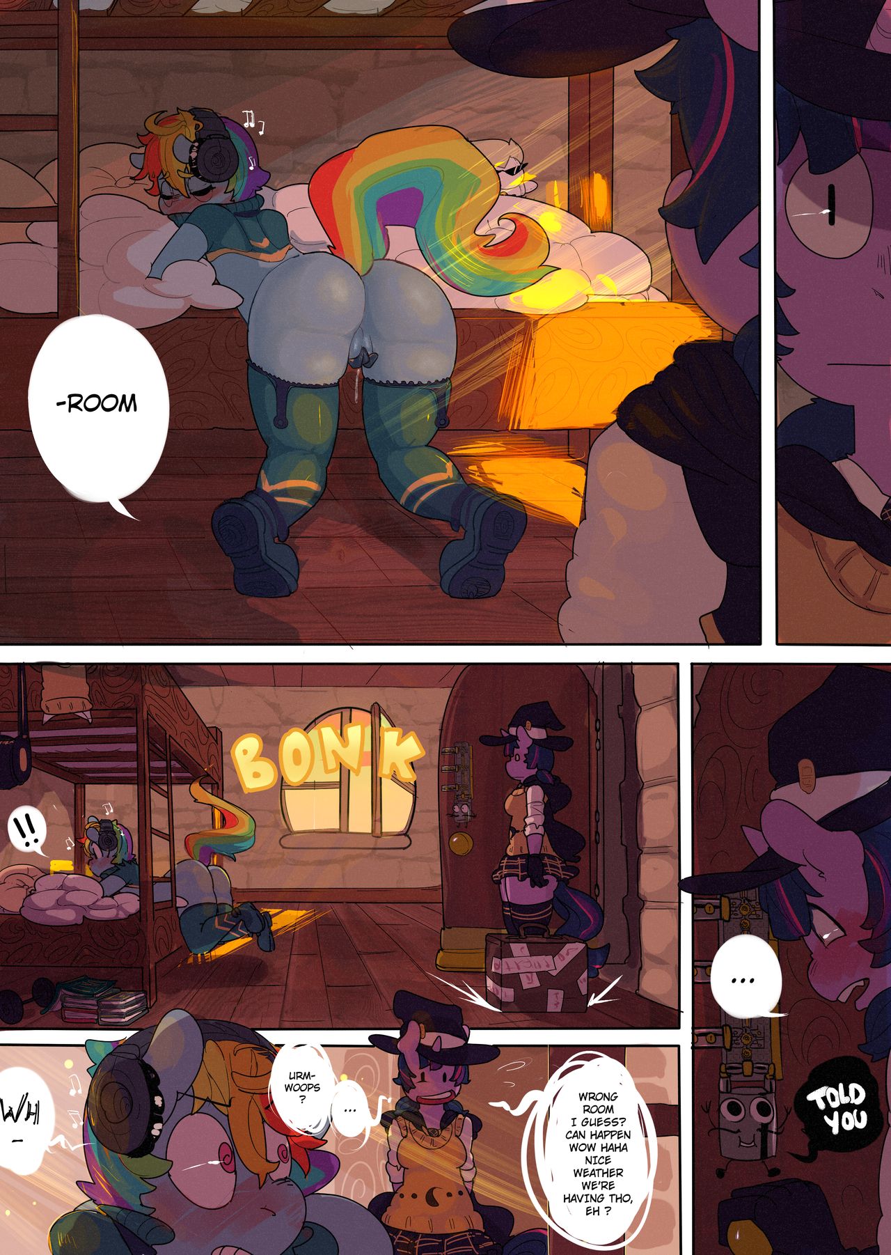 Pony ★ Academy, CH01 First Class Day page 7 full