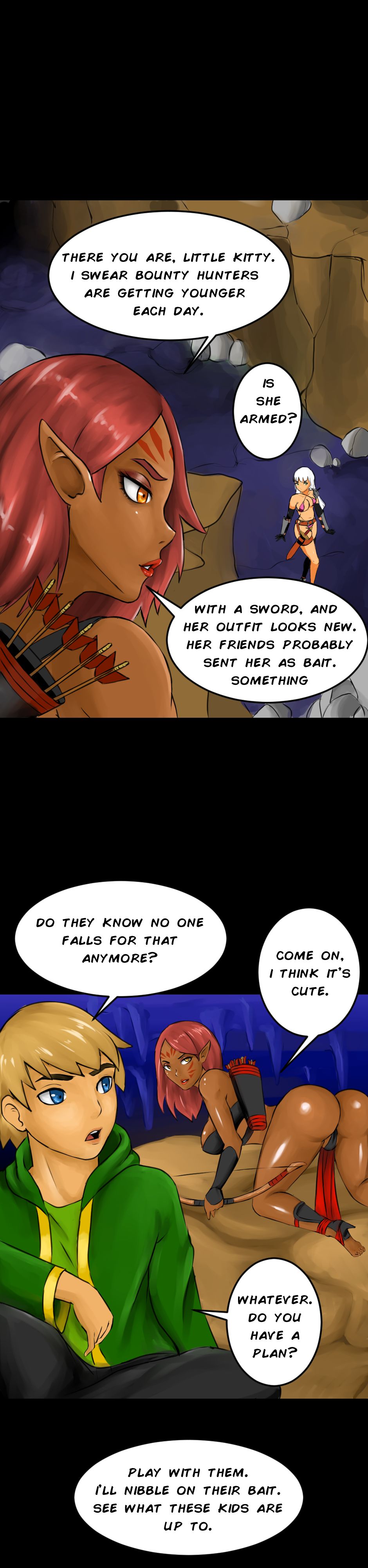 White Raven Webtoon page 5 full