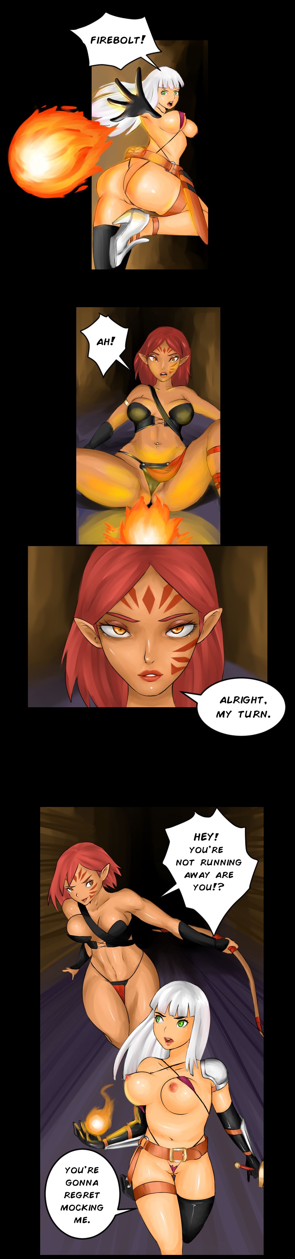 White Raven Webtoon page 8 full