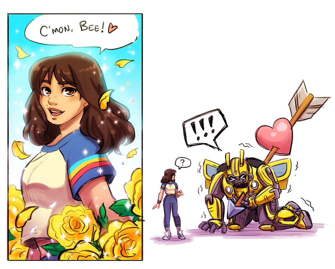 Flowers and Bees page 3 full