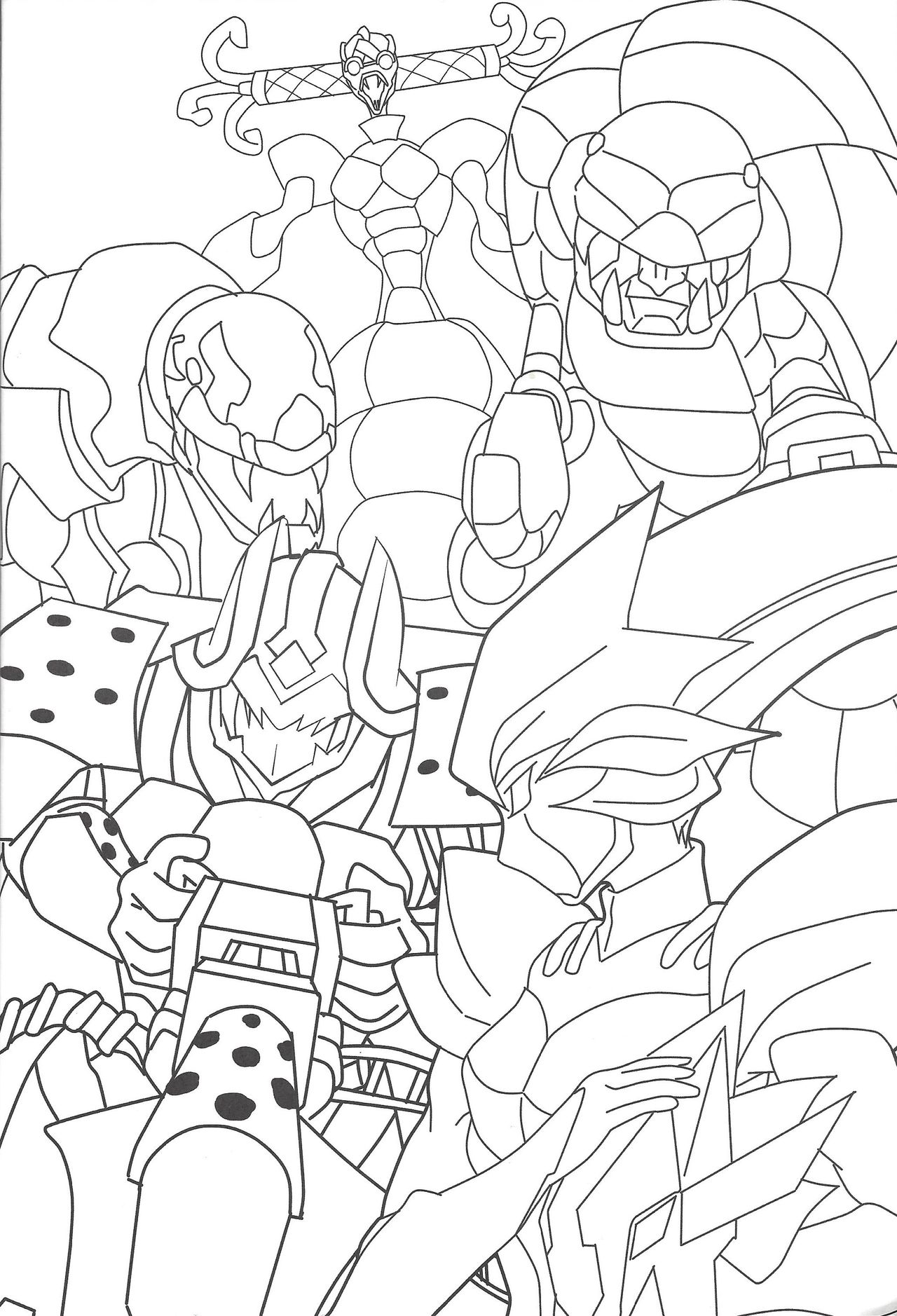 Instant issue Yu ☆ Gi ☆ Oh page 5 full