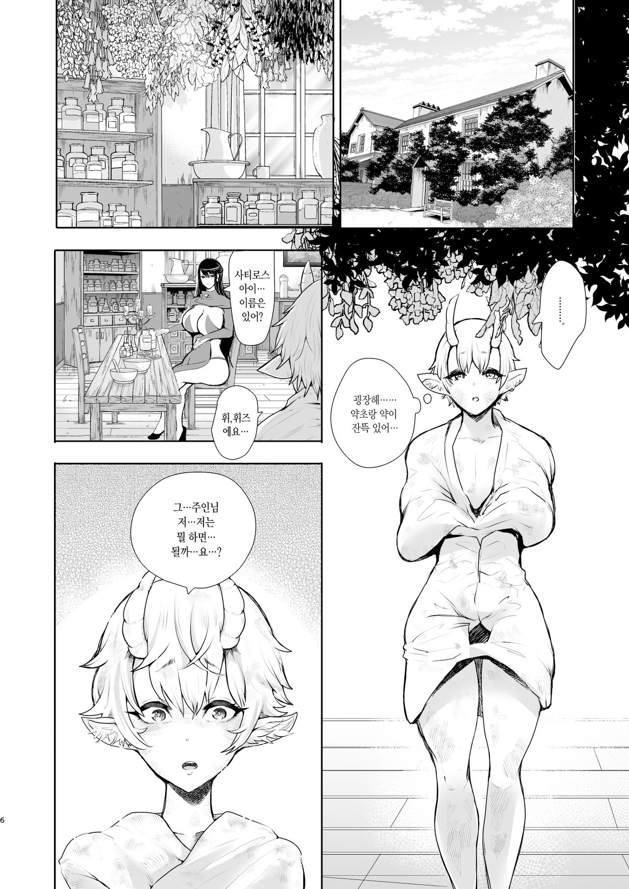Majo no Onee-san wa Totemo Yasashii Hito deshita | 마녀 누나는 정말 상냥했습니다 page 5 full