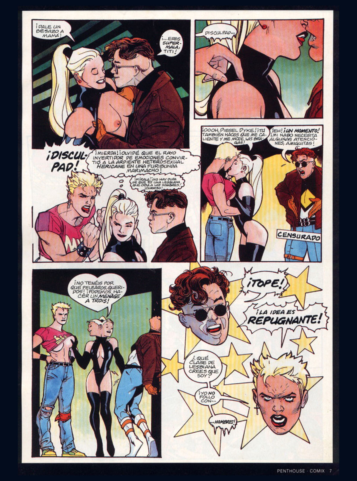 Penthouse Comix 04 page 6 full