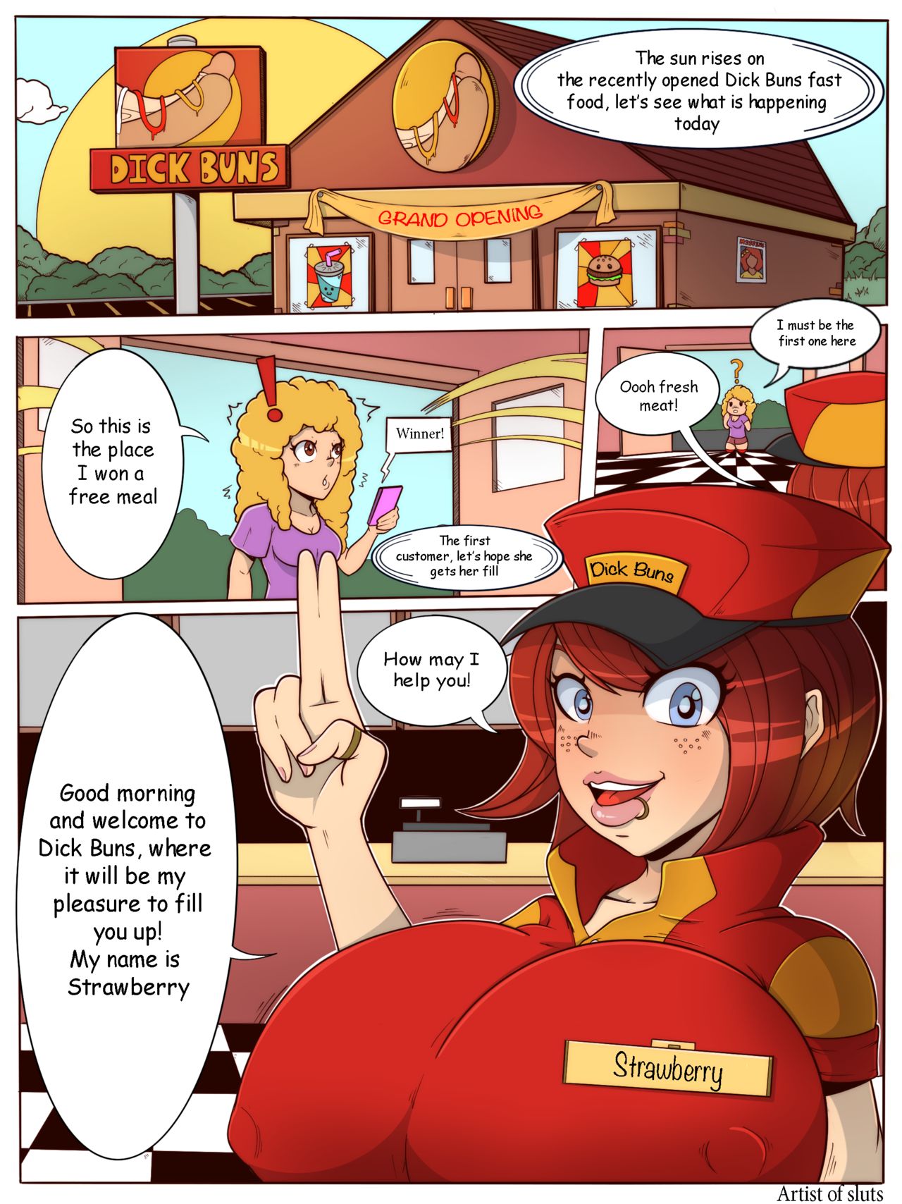 Dick Buns page 1 full