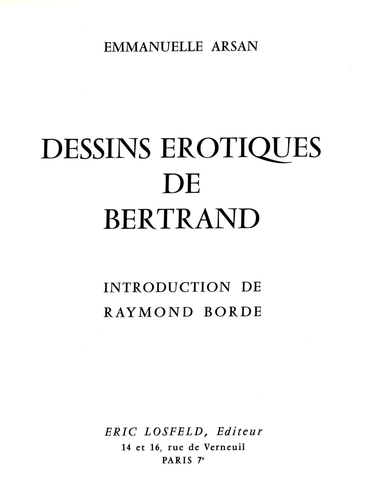 Dessins érotiques de Bertrand page 7 full