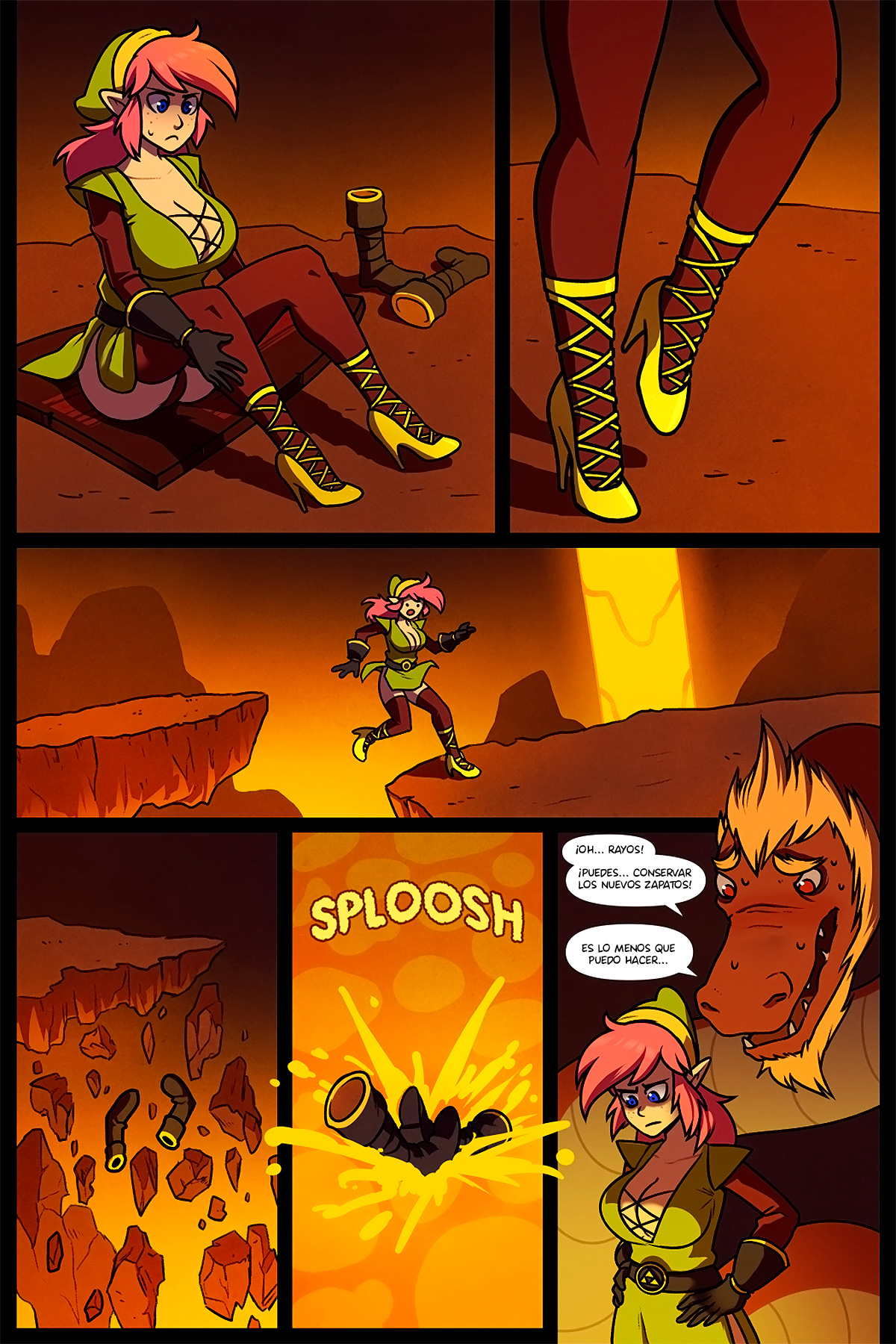 Link’s Bad Day page 3 full