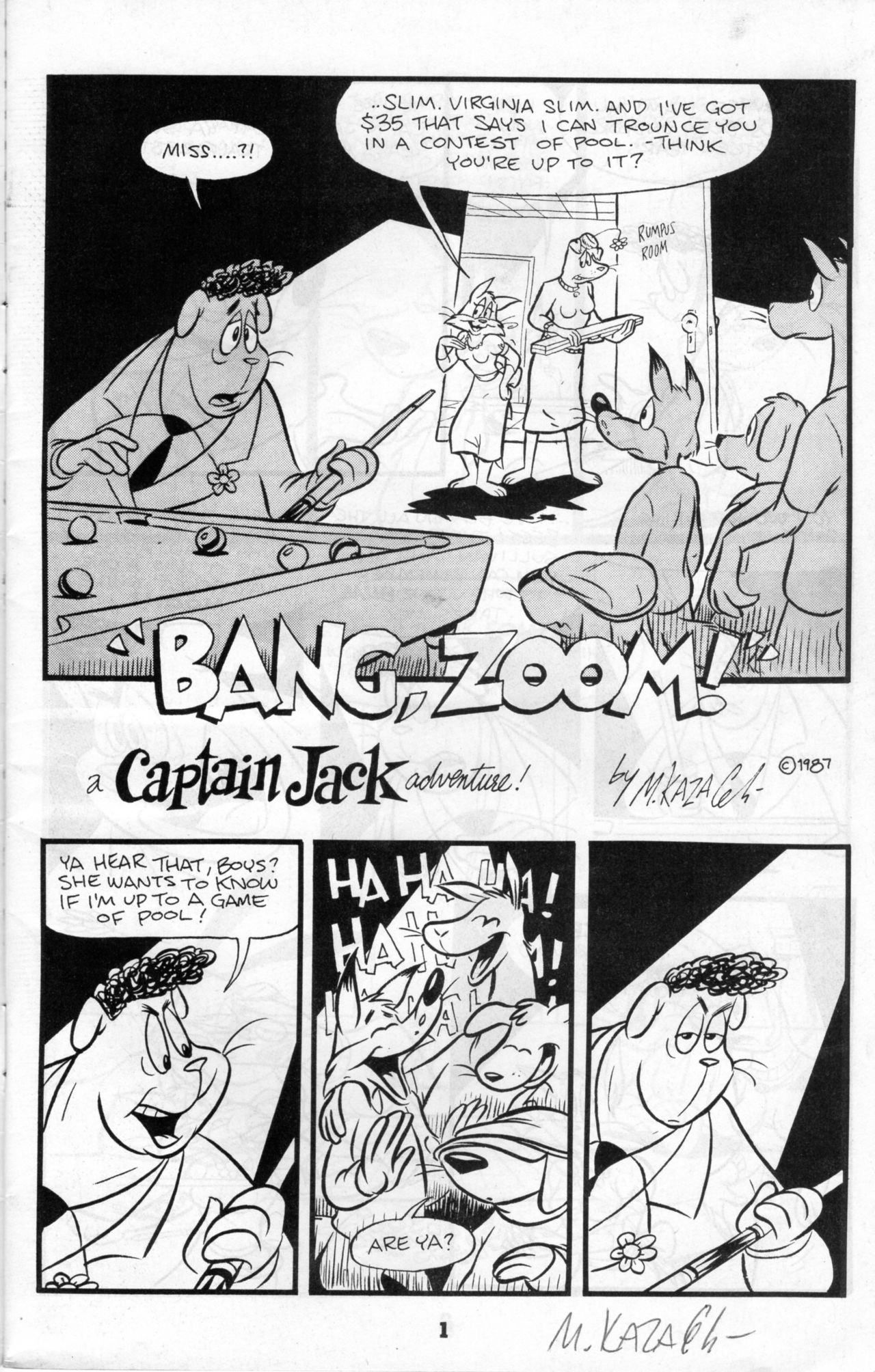 The Adventures of Captain Jack Vol 9 page 3 full