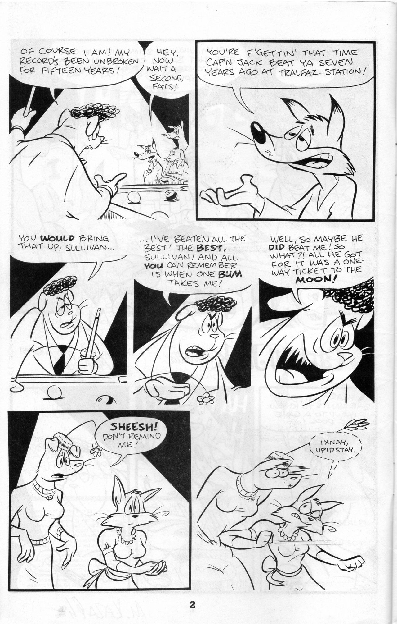 The Adventures of Captain Jack Vol 9 page 4 full
