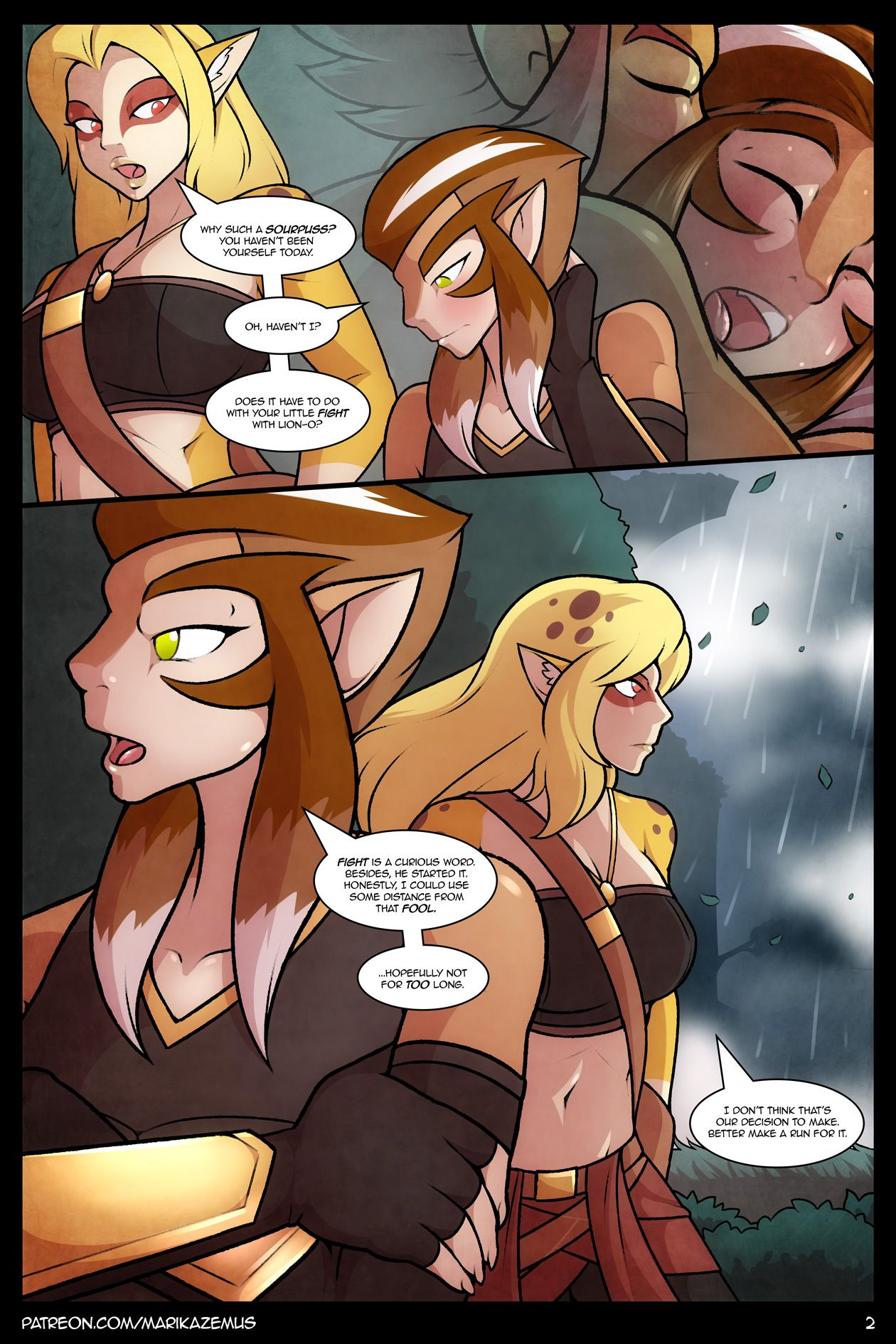 Thundercats: Heavy Rain page 2 full